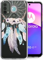 iMoshion Design voor de Motorola Moto E30 / E40 hoesje - Dromenvanger