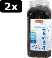 2x AQUASAND ASHEWA ZWART 750ML