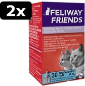 2x - FELIWAY FRIENDS NAVULLING 48ML