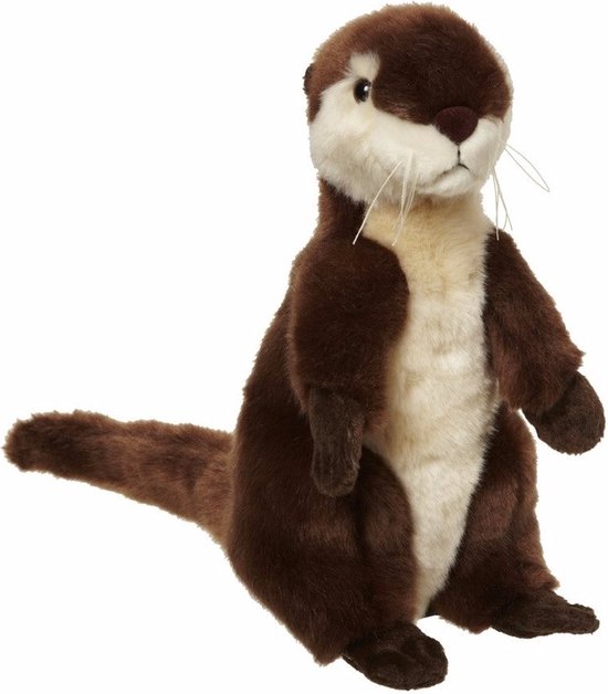 Uni Toys Axolotl Originele pluche waterdier, dier, knuffeldier, zwart Uni Toys Axolotl Originele pluche waterdier, dier, knuffeldier, zwart