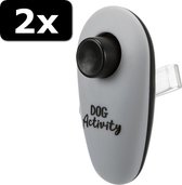 2x DOG ACTIVITY VINGER CLICKER