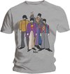 The Beatles - Yellow Submarine Heren T-shirt - XS - Grijs