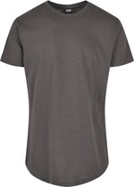 Urban Classics - Shaped Long Heren T-shirt - XL - Grijs
