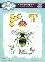 Creative Expressions Clear stamp set - Queen bee