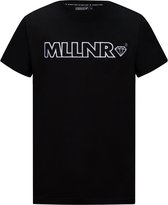 MLLNR - Heren T-Shirt - Model Clark - Stretch - Zwart