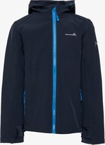 Mountain Peak kinder softshell jas - Blauw - Maat 140 - Winddicht - Ademend materiaal