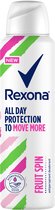 Bol.com Rexona - Deodorant Vrouw - Fruit Spin - Voordeelverpakking 6 x 150 ML aanbieding