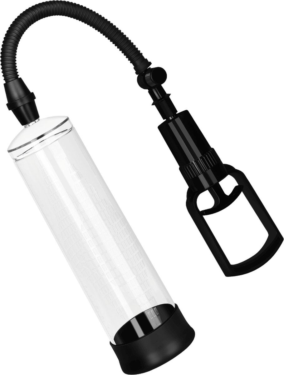 Penispomp met siliconen manchet, 24 cm