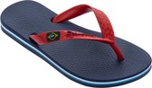 Ipanema Classic Brasil Kids Slippers Heren Junior - Blue/Red - Maat 31/32