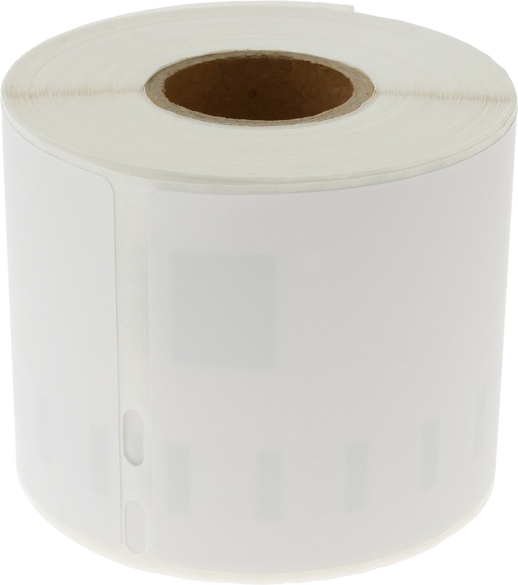 BeMatik - Rol van 220 zelfklevende etiketten compatibel met Dymo S0722430 en 99014 54x101mm