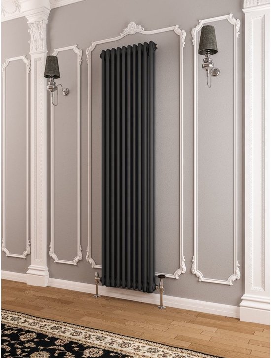 Eastbrook- Imperia twee kolom Radiator mat antraciet 180x38cm | bol.com