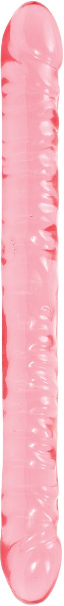 Crystal Jellies Double Dong Pink 18 inch
