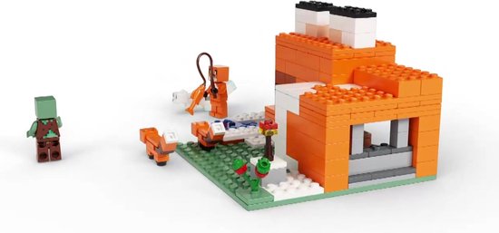 LEGO Minecraft 21178 Le Refuge du Renard, Jouet de Construction | bol.com