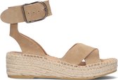 VIA VAI Gianna Espadrilles - Met Sleehak - Dames - Beige - Maat 37