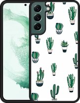 Galaxy S22+ Hardcase hoesje Cactus - Designed by Cazy