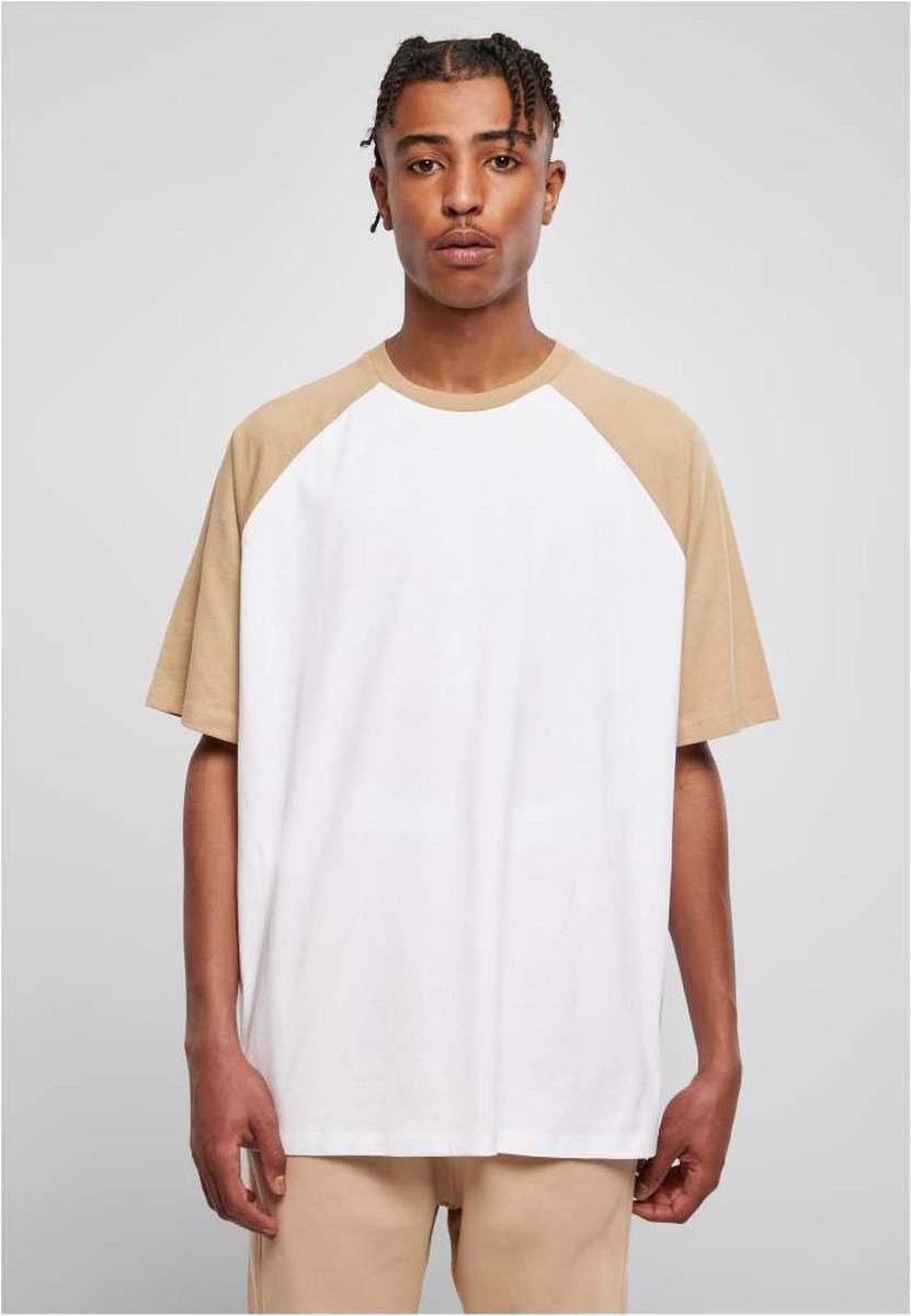 Urban Classics Organic Oversized Raglan T-shirt S Wit