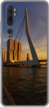 Geschikt voor Xiaomi Mi Note 10 hoesje - Rotterdam - Zonsondergang - Erasmus - Siliconen Telefoonhoesje