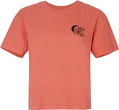 O'Neill T-Shirt Women SURFER GIRL T-SHIRT Sunrise Red L - Sunrise Red 100% Katoen Round Neck