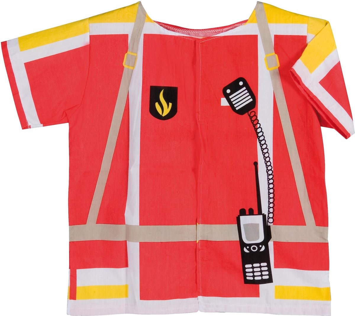 Verkleedkleding 2,5-6 jaar Brandweer exclusief helm - Educo