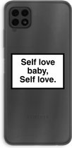 Case Company® - Samsung Galaxy A22 4G hoesje - Self love - Soft Cover Telefoonhoesje - Bescherming aan alle Kanten en Schermrand
