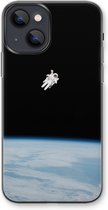Case Company® - iPhone 13 mini hoesje - Alone in Space - Soft Cover Telefoonhoesje - Bescherming aan alle Kanten en Schermrand