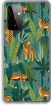 Case Company® - Samsung Galaxy A72 hoesje - Luipaard 2 - Soft Cover Telefoonhoesje - Bescherming aan alle Kanten en Schermrand