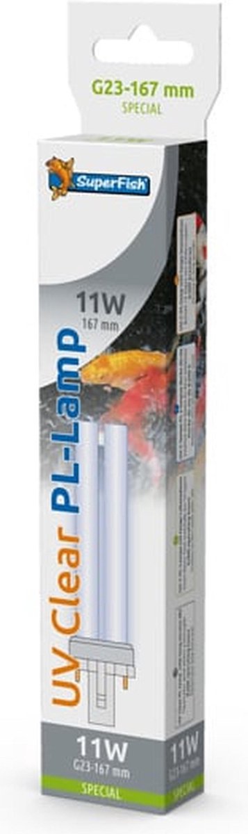 Goedkoopste Superfish Uv Pl Lamp G23 Pondclear - Verlichting - 167 mm 11 Watt