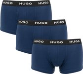 HUGO trunks (3-pack) - heren boxers kort - navy - Maat: XL