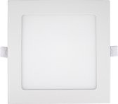 LED Inbouw Downlight Vierkant | True color | 12W | 150x150mm 1000lm - 2700K - Warm wit (827)