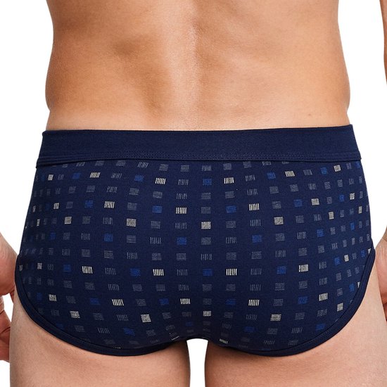 Lot de 4 slips de sport Schiesser Cotton Essentials fines côtes