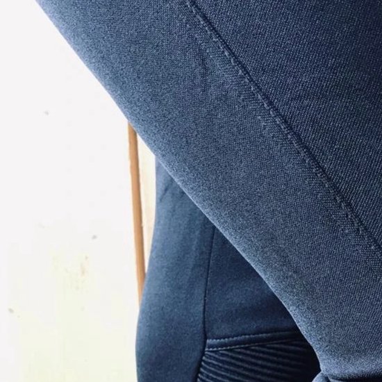 SHIMA Cruz 2.0 Beschermende motorlegging voor dames, versterkte aramide DuraQL, kniebeschermers, slimfit, dubbele naden (zwart, L
