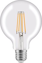 LEXMAN - LED Globe lamp met gloeidraad - Ø95 mm - E27 - 1055 Lm - 7.8W equivalent aan 75W - 4000K - neutraal wit