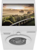 Wasmachine beschermer mat - Hawkes Bay wijngaarden Nieuw Zeeland - Breedte 55 cm x hoogte 45 cm