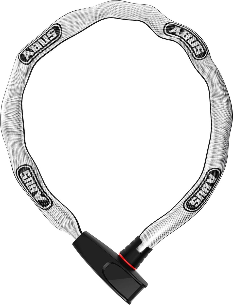 Fietsslot ABUS Kettingslot - Catena 6806K Reflective - Security level 6 - grijs - 85 cm - Geschikt voor elektrische fietsen en stadsfietsen