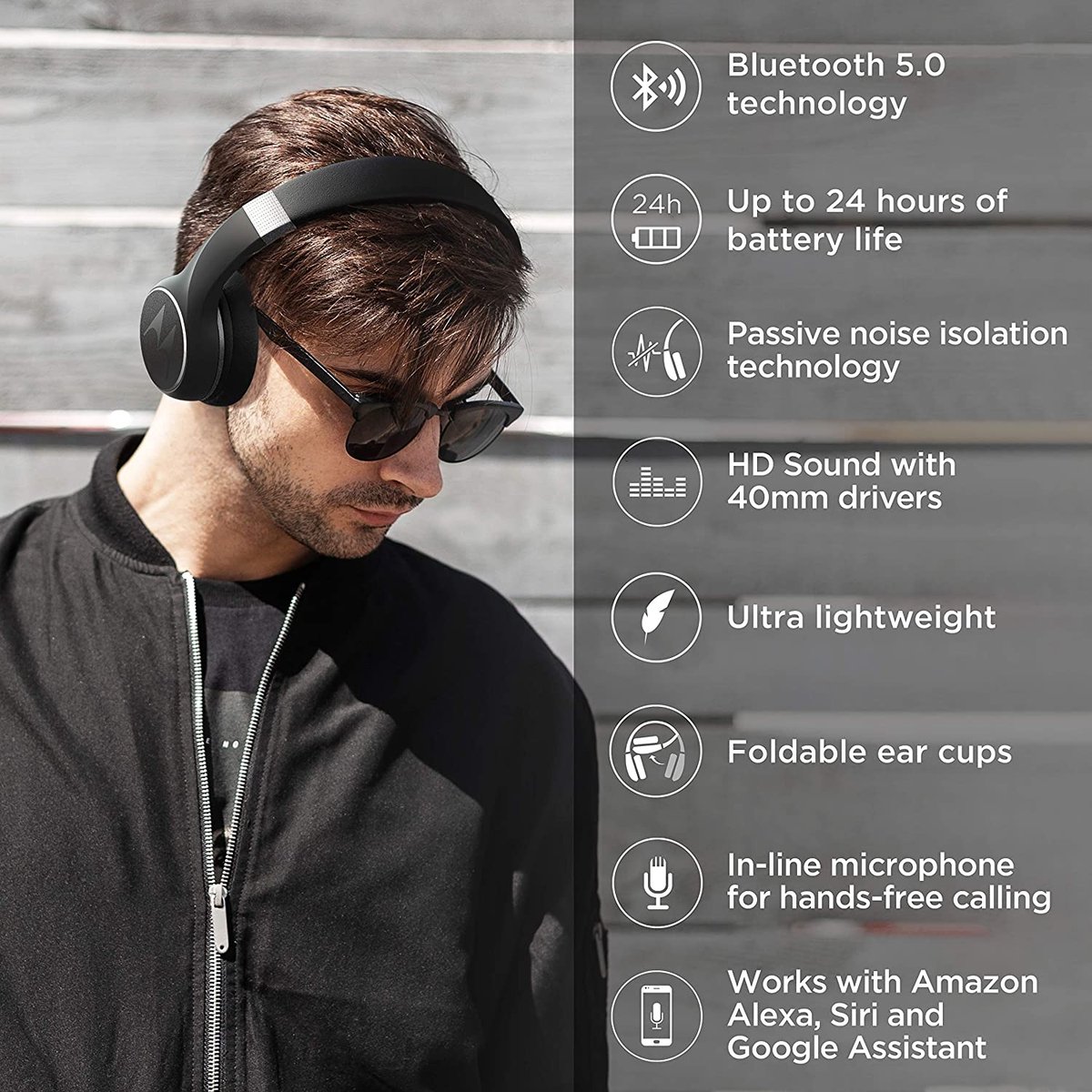 Motorola Koptelefoon Escape 220 Bluetooth Over Ear bol