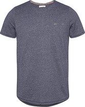 Tommy Hilfiger - Heren Tee SS Classics Slim Fit Shirt - Blauw - Maat S