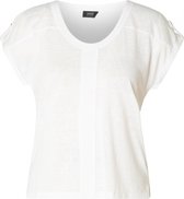YESTA Lasheana Jersey Shirt - White - maat 2(50)