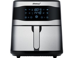 Steba HF8000 - Airfryer - Heteluchtfriteuse XXL - 8 Liter - tot 200°C - 8 automatische programma's - PFAS vrij