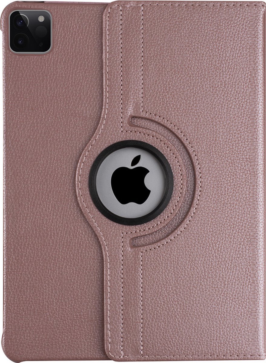 Apple iPad Pro 11 (2021) Book Case Tablethoes - Rose Gold - 360 Graden Draaibaar