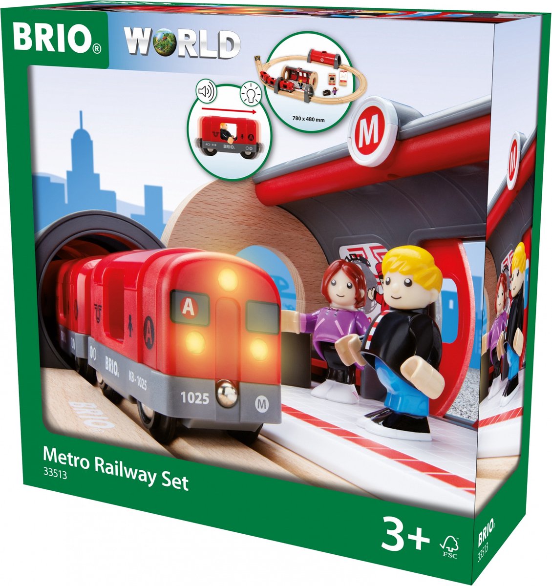 BRIO Metro treinset - 33513 — afbeelding 6