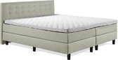 Boxspring Luxe 140x220 Knopen Lentegroen