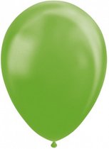 ballonnen parel 12 cm latex groen 100 stuks