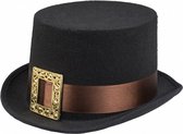 hoed steambuckle zwart one size