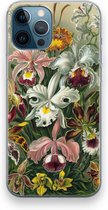 Case Company® - iPhone 12 Pro hoesje - Haeckel Orchidae - Soft Cover Telefoonhoesje - Bescherming aan alle Kanten en Schermrand