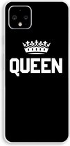 Case Company® - Google Pixel 4 XL hoesje - Queen zwart - Soft Cover Telefoonhoesje - Bescherming aan alle Kanten en Schermrand