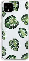 Case Company® - Google Pixel 4 XL hoesje - Tropische bladeren - Soft Cover Telefoonhoesje - Bescherming aan alle Kanten en Schermrand