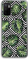 Case Company® - Xiaomi Poco M3 Pro 5G hoesje - Geometrische jungle - Soft Cover Telefoonhoesje - Bescherming aan alle Kanten en Schermrand