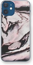Case Company® - iPhone 12 hoesje - Roze stroom - Soft Cover Telefoonhoesje - Bescherming aan alle Kanten en Schermrand