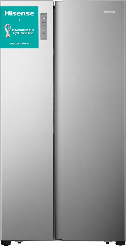 Amerikaanse koelkast Hisense RS677N4BIE Roestvrij staal (178 x 91 cm)