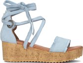 Omoda 722007 Sandalen - Dames - Lichtblauw - Maat 37